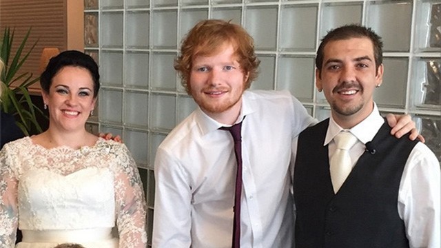 Ed Sheeran upao na vjenčanje i pjevao mladencima